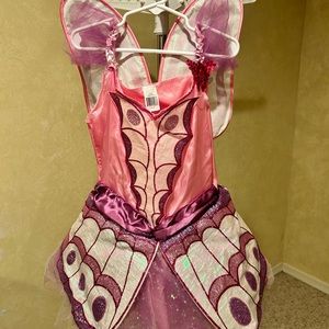 Little girls butterfly costume.